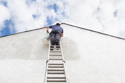 Peinture extérieure à Guîtres — façades et ravalement
